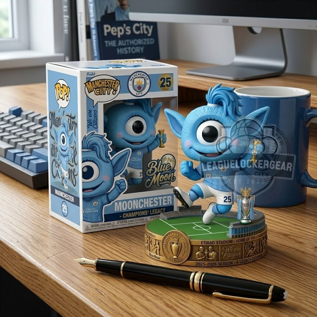 Manchester City Moonchester Champions’ Legacy 2025-2026 Season Funko Pop Figure