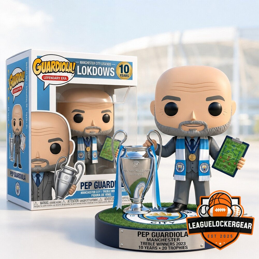 Manchester City Pep Guardiola Farewell Funko Pop