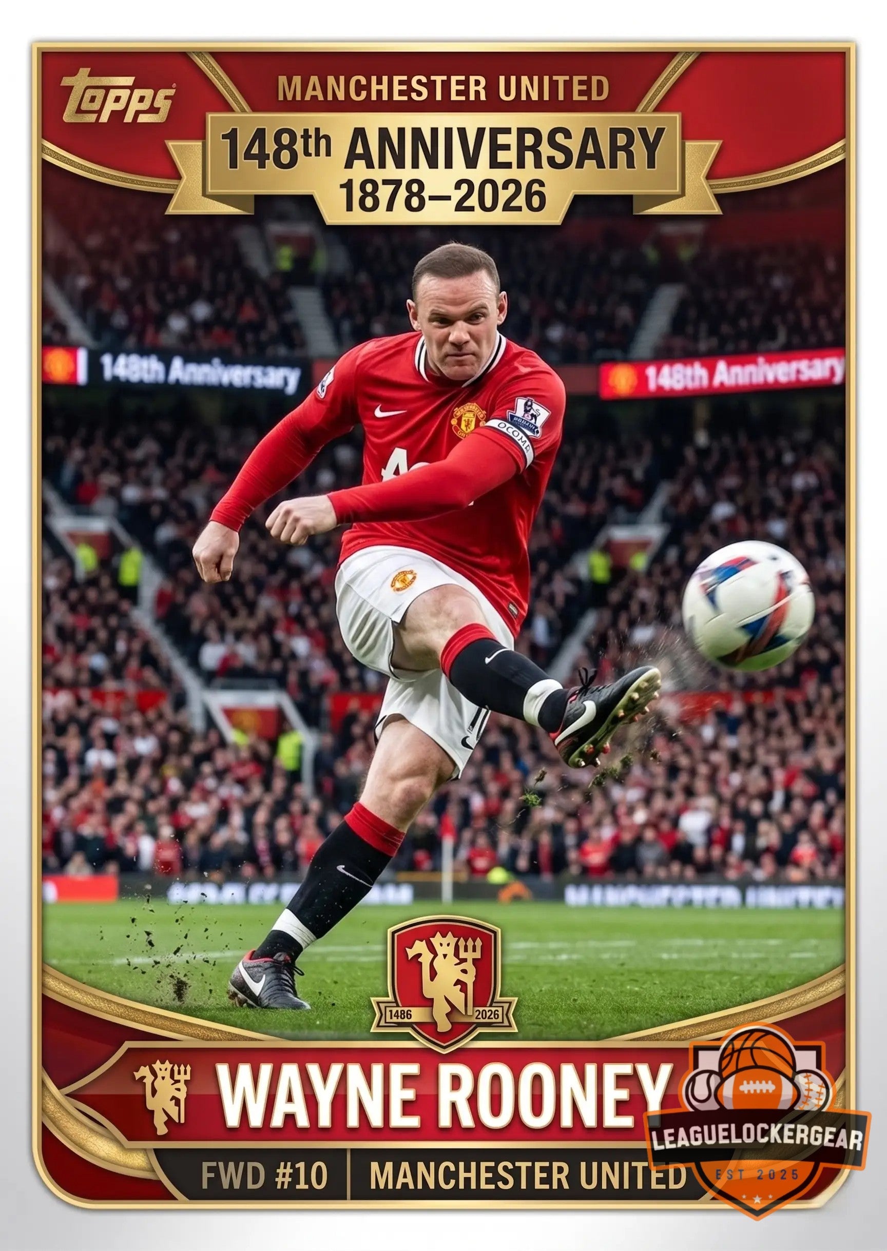 Manchester United 148th Anniversary 1878-2026 Legacy Collection Trading Cards Box