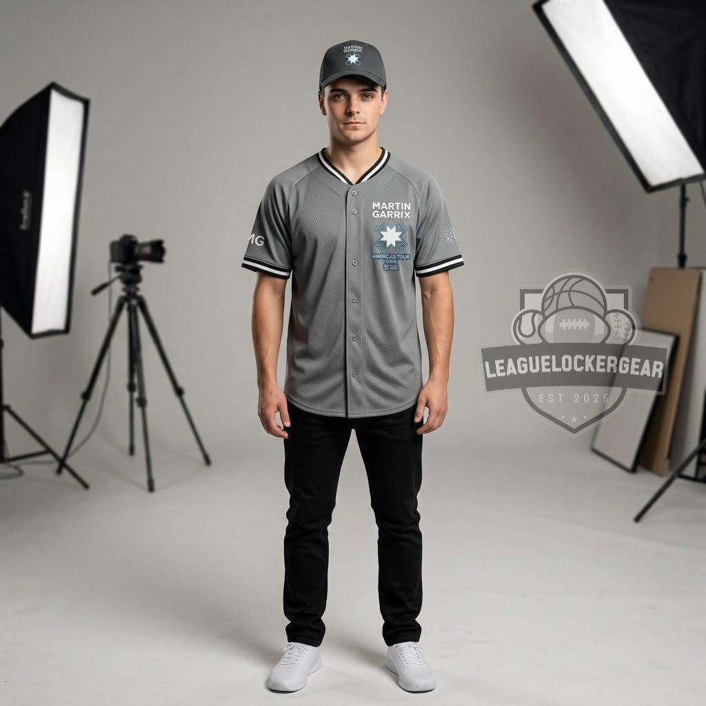 Martin Garrix Americas Tour 2026 Baseball Jersey