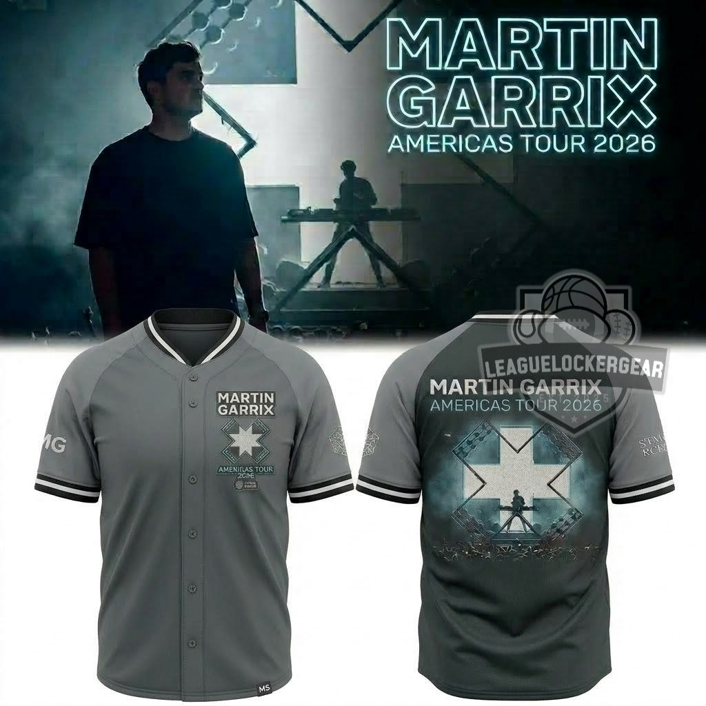 Martin Garrix Americas Tour 2026 Baseball Jersey