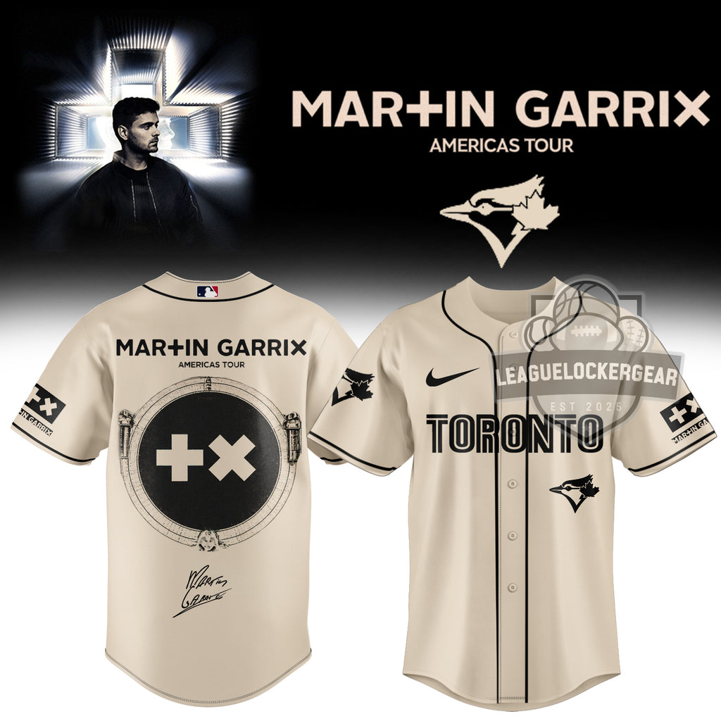 Martin Garrix Los Angeles Dodgers Americas Tour Baseball Jersey