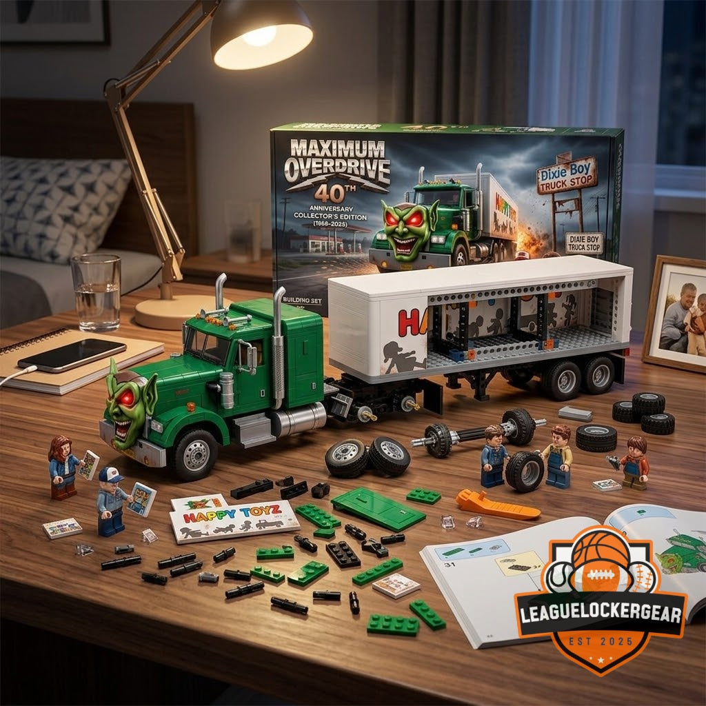 Maximum Overdrive 40th Anniversary Green Goblin Truck Building Set