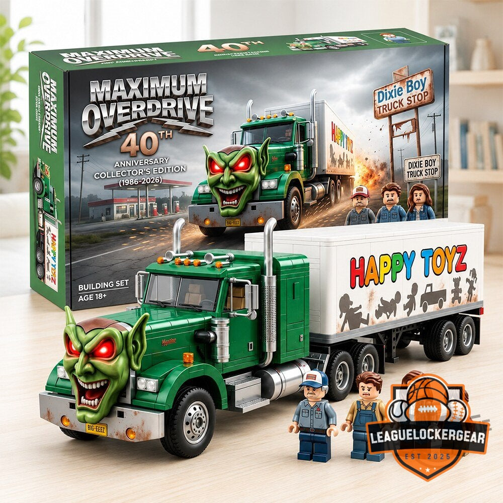 Maximum Overdrive 40th Anniversary Green Goblin Truck Building Set