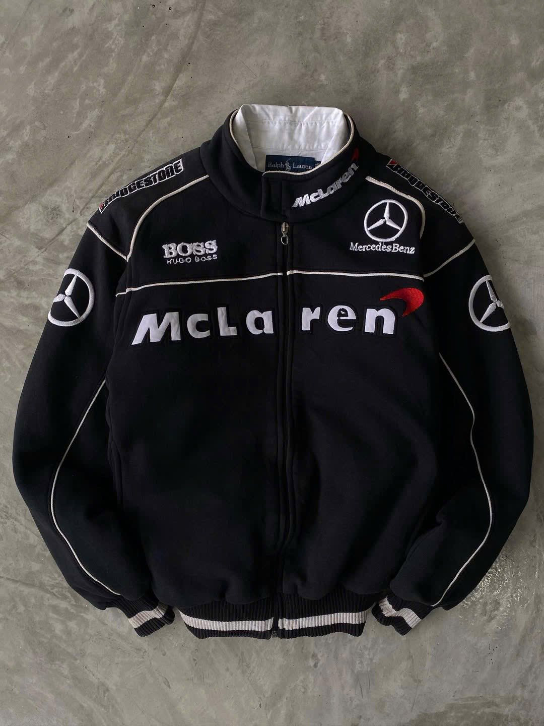 McLaren Formula 1 Team Full-Zip Racing Jacket – Team Priceless Jacket