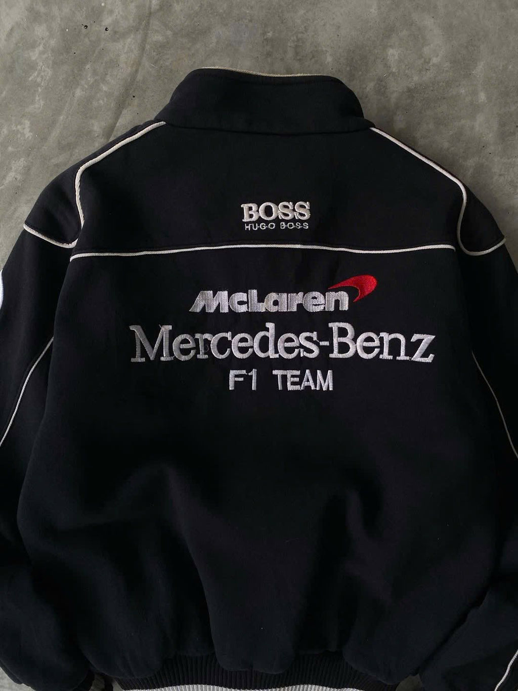 McLaren Formula 1 Team Full-Zip Racing Jacket – Team Priceless Jacket