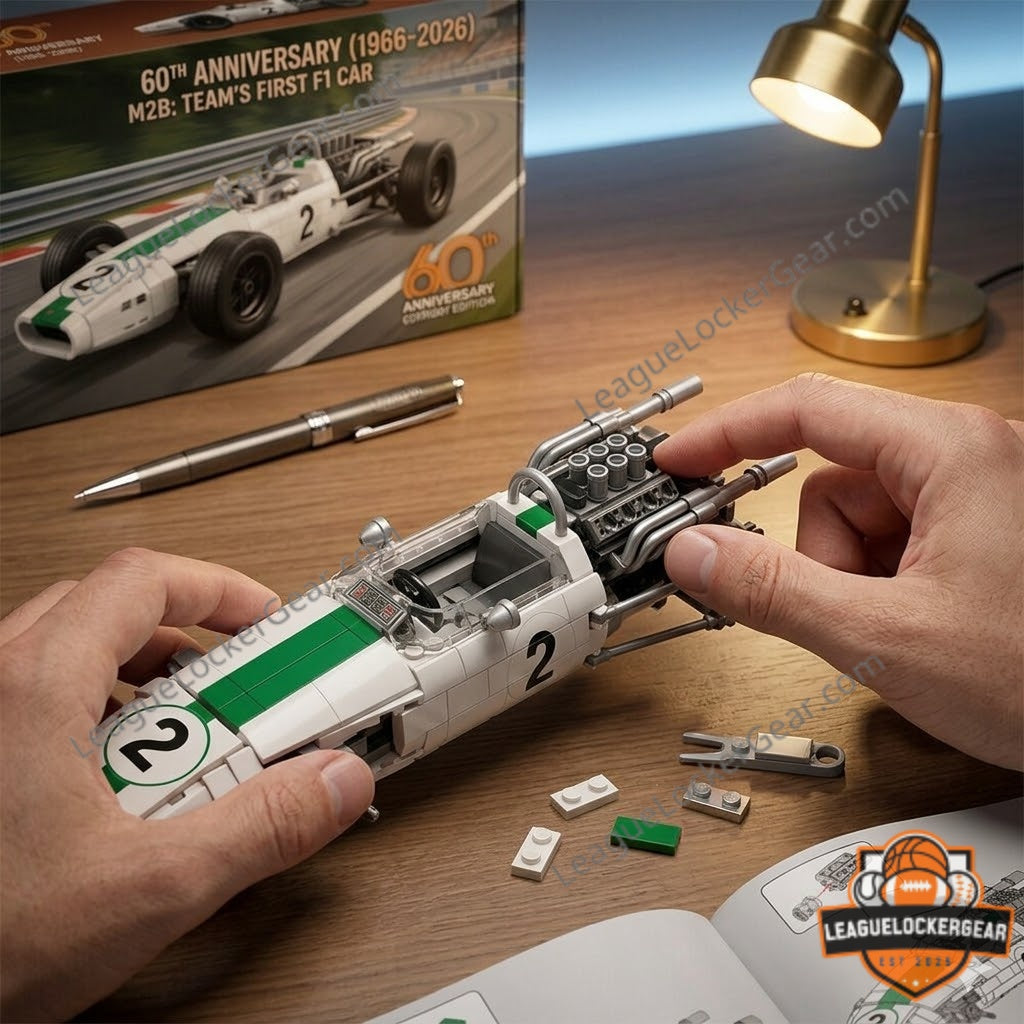 McLaren Racing 60th Anniversary M2B 1966 Team’s First F1 Car Building Blocks Set