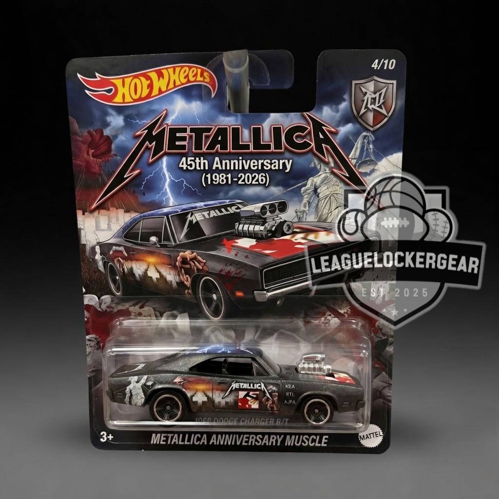 Metallica 45th Anniversary 1981-2026 And Justice For All Die-cast Muscle Car