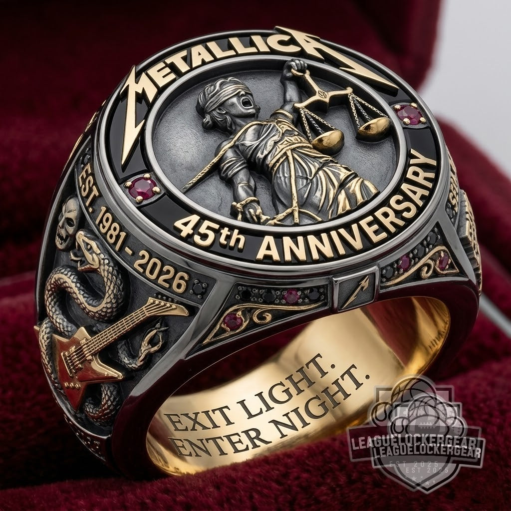 Metallica 45th Anniversary Ring