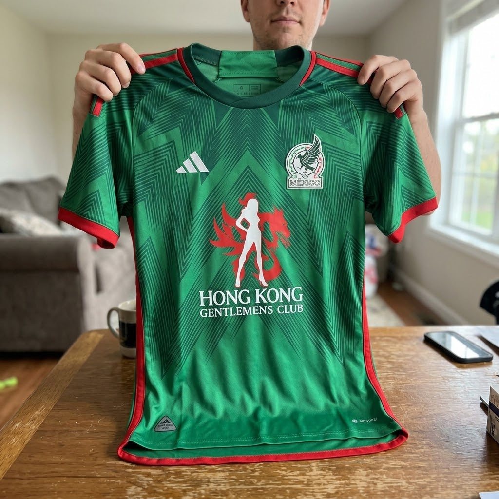 Mexico National Football Team Hong Kong Gentlemens Club Soccer Jersey