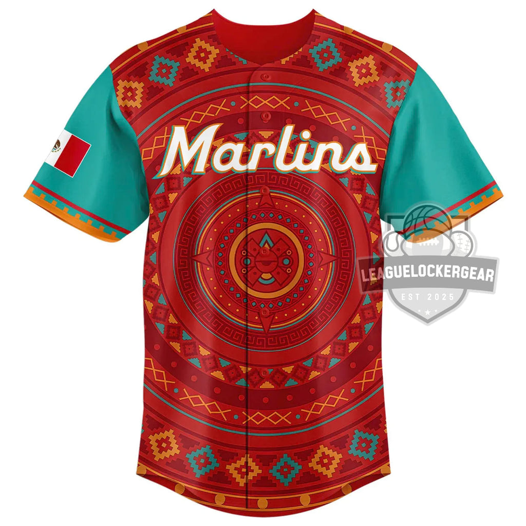 Miami Marlins Mexican Heritage 2026 Baseball Jersey