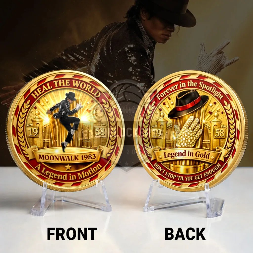 Michael Jackson Moonwalk 1983 Commemorative Coin