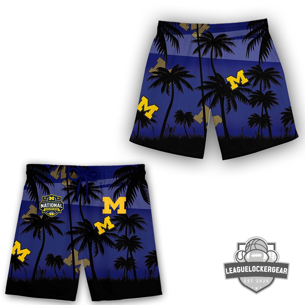 Michigan Wolverines 2026 NCAA Final Four National Champions Hawaiian Shirt