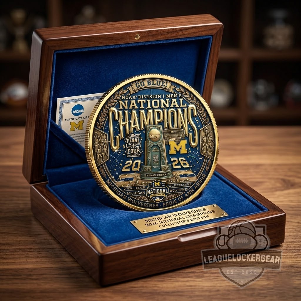 Michigan Wolverines 2026 NCAA Men’s National Champions Collector’s Coin
