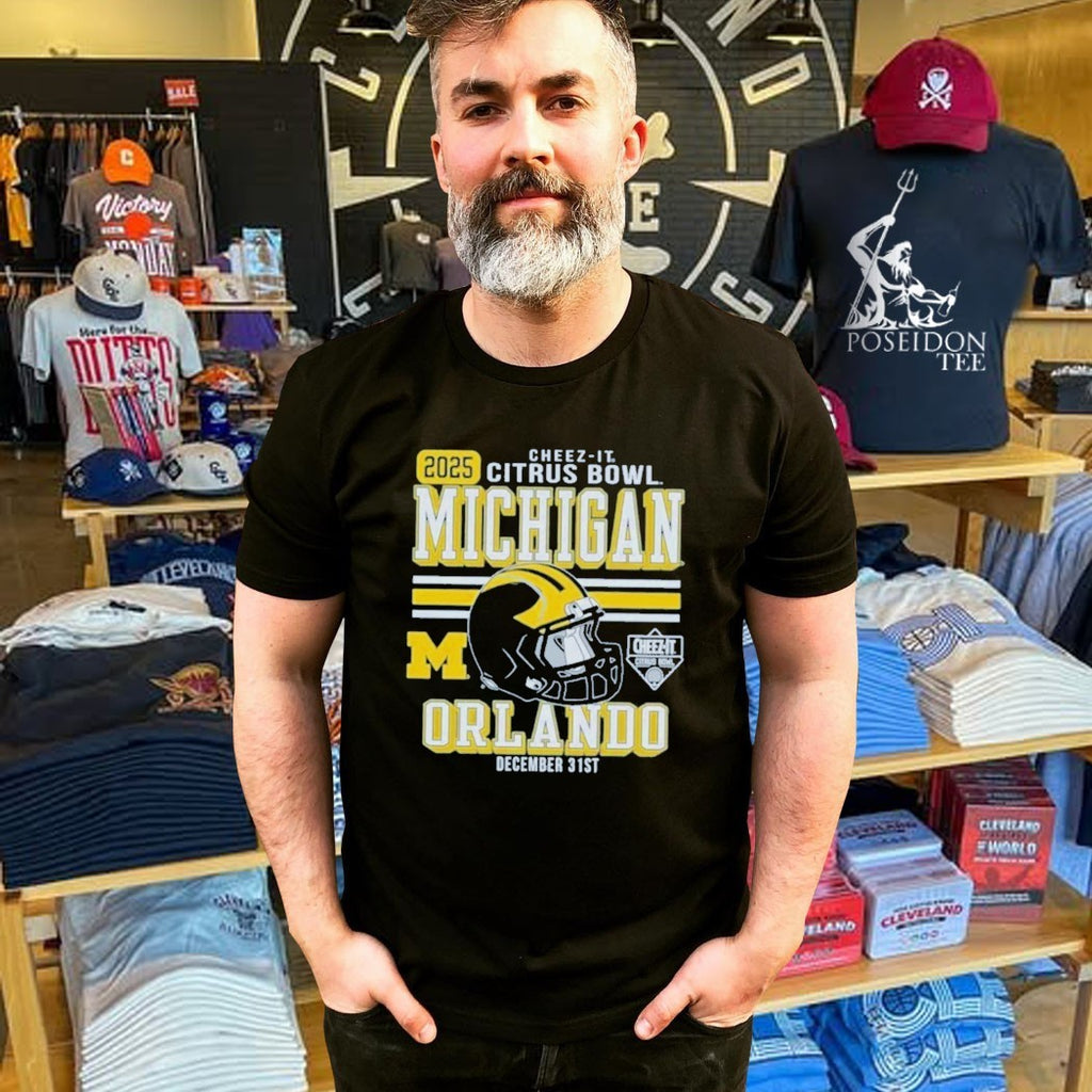 Michigan Wolverines Football Cheez-it Citrus Bowl T-shirt
