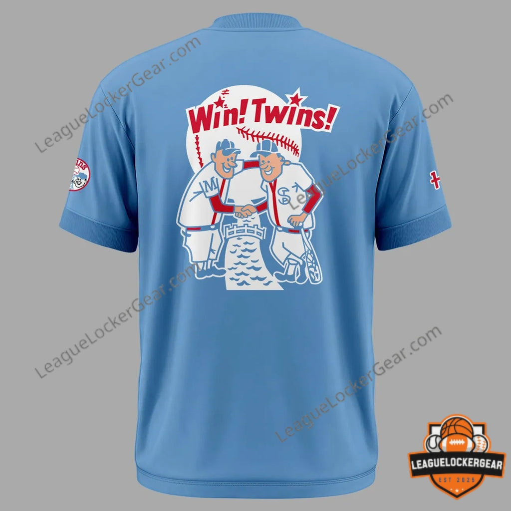 Minnesota Twins Vintage 1961 Minnie and Paul Mascots T-Shirt