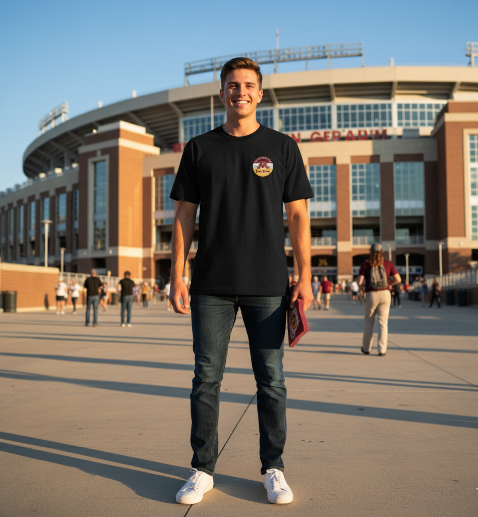Minnesota Golden Gophers Retro Football Fan T-Shirt – Vintage Style