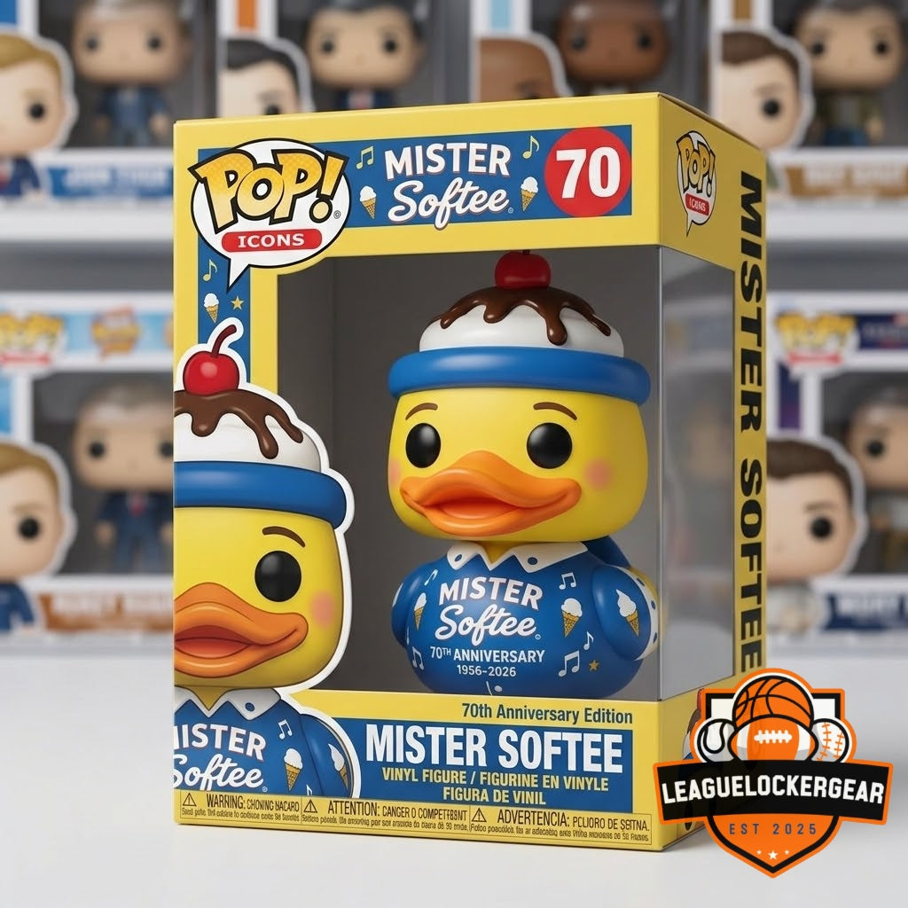 Mister Softee 70th Anniversary 1956-2026 Rubber Duck