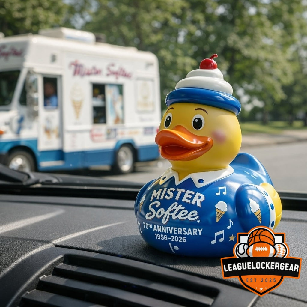 Mister Softee 70th Anniversary 1956-2026 Rubber Duck