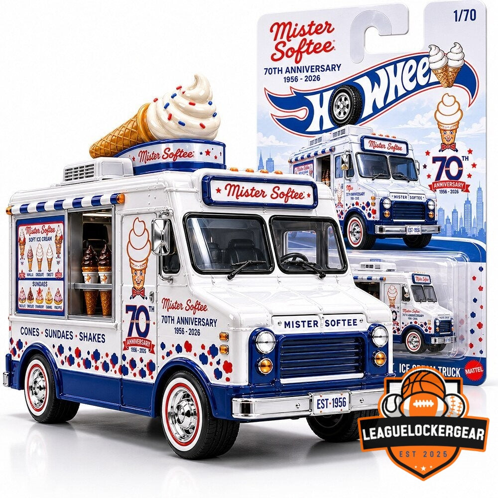 Mister Softee 70th Anniversary Hot Wheels Diecast Truck