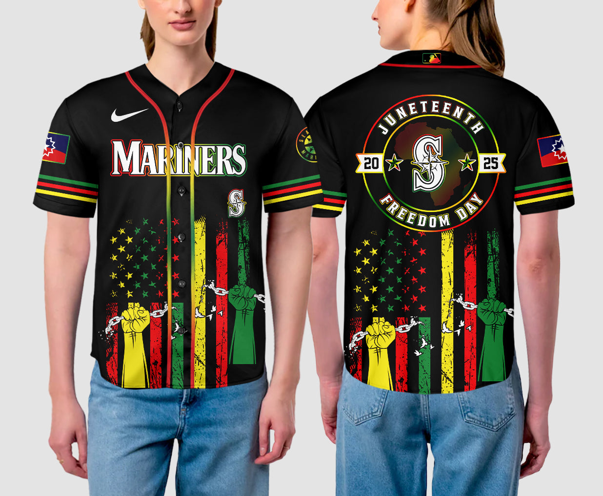 Seattle Mariners Juneteenth Day 2025 Jersey