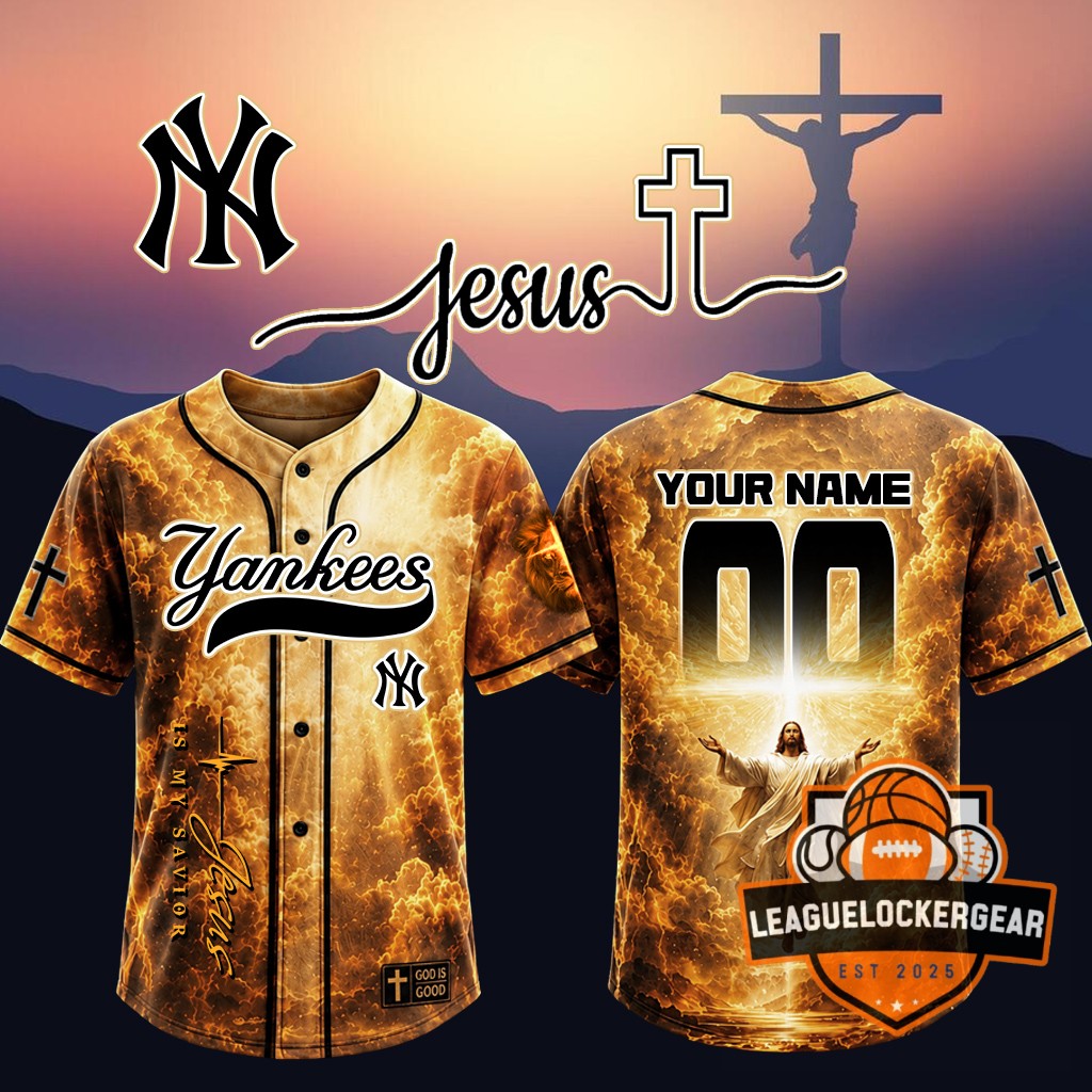 MLB All Teams Jesus Faith Collection Baseball Jersey
