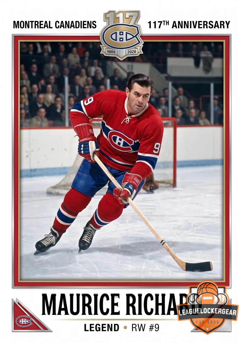 Montreal Canadiens 117th Anniversary Trading Cards