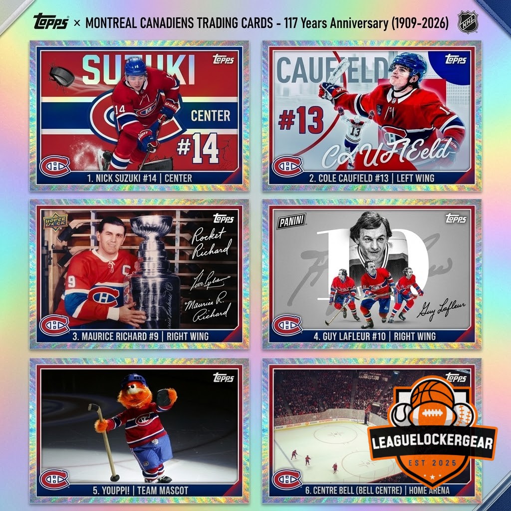 Montreal Canadiens 117th Anniversary 1909-2026 Hobby Box