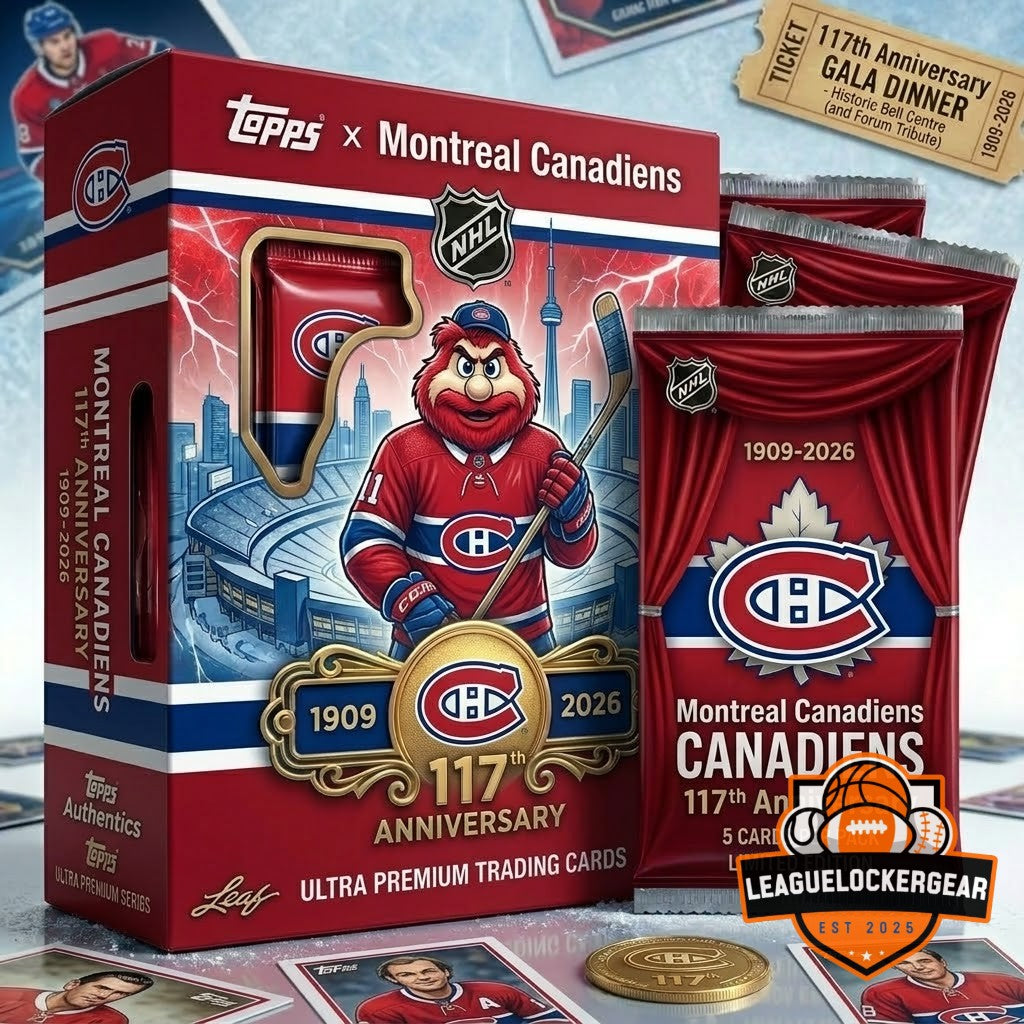 Montreal Canadiens 117th Anniversary 1909-2026 Hobby Box