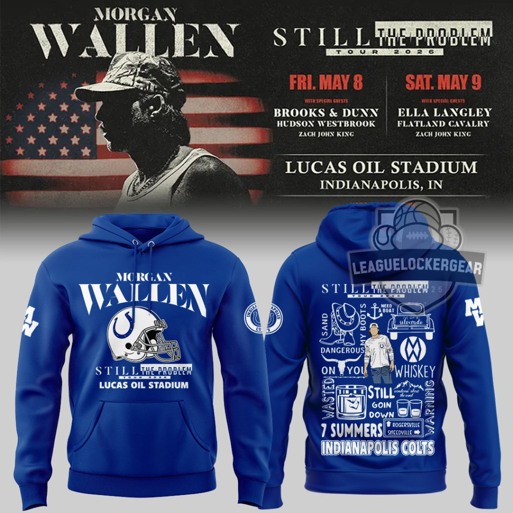 Morgan Wallen Indianapolis Colts Still The Problem Tour 2026 T-Shirt