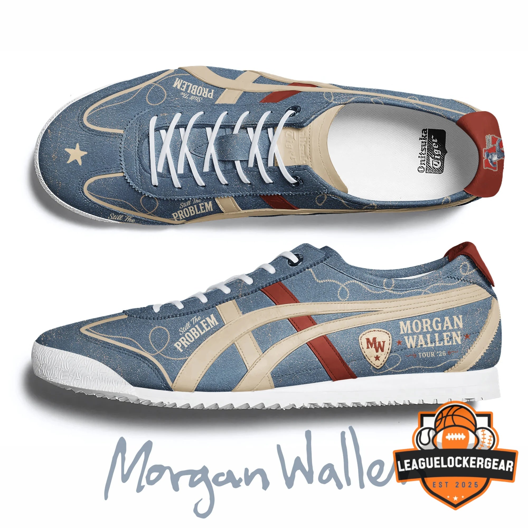 Morgan Wallen Still The Problem Tour ’26 Onitsuka Tiger Shoes