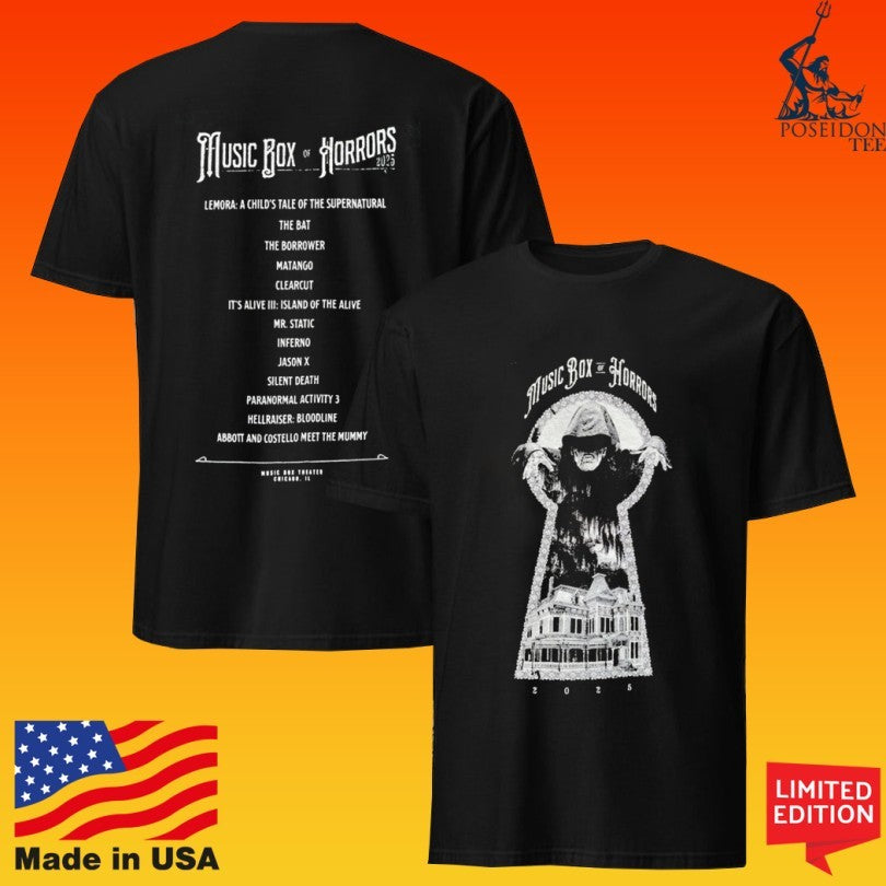Music Box Music Box Of Horrors 2025 T-shirt
