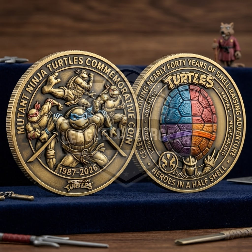 Mutant Ninja Turtles 1987-2026 Commemorative Coin