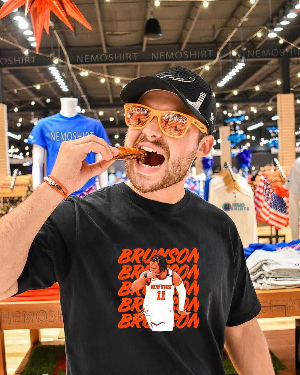 Brunson 11 New York Knicks signature shirt