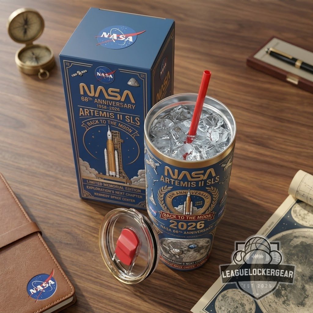 NASA 68th Anniversary Artemis II Tumbler