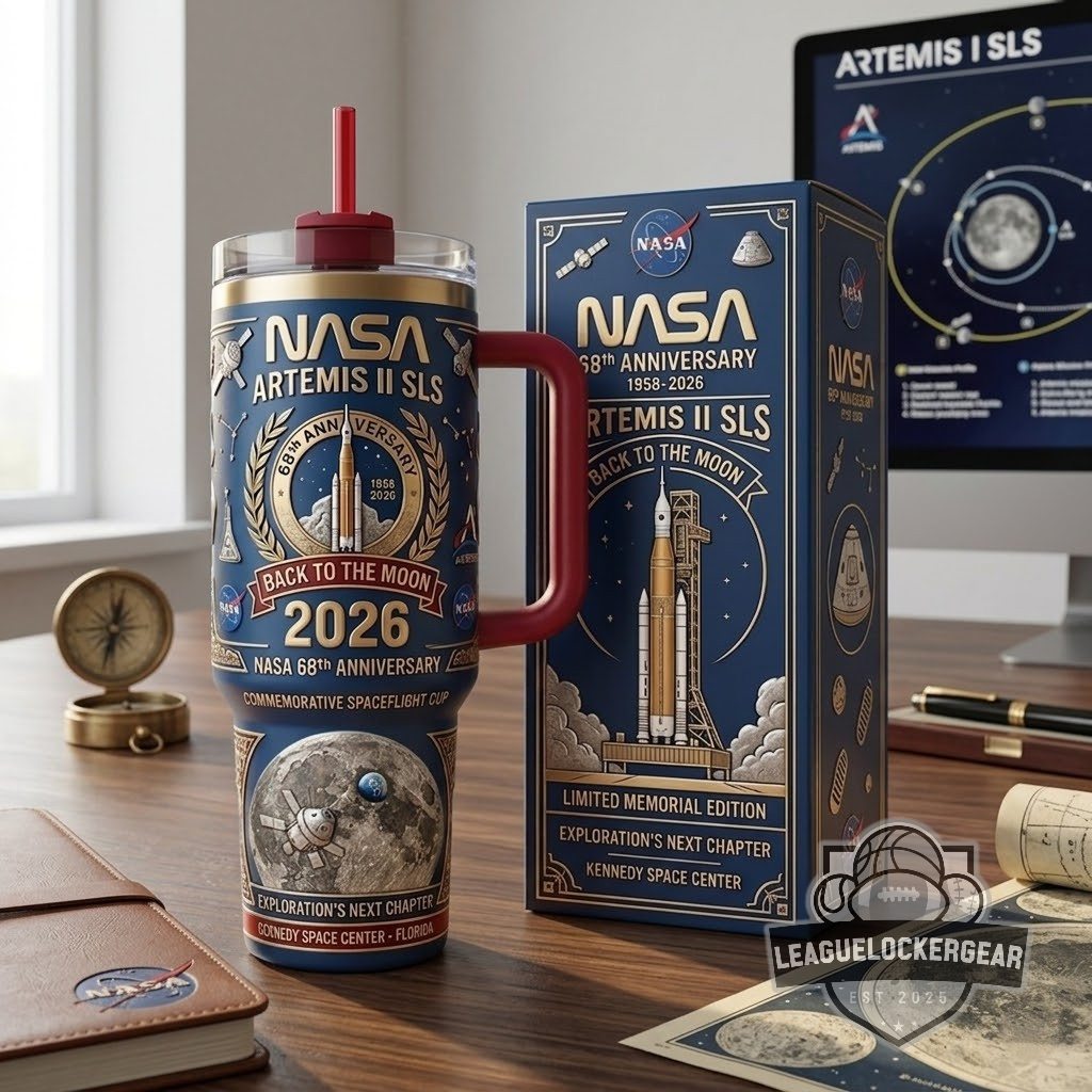 NASA 68th Anniversary Artemis II Tumbler