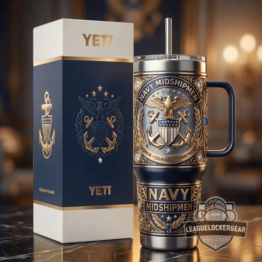 Navy Midshipmen 2026 YETI Tumbler