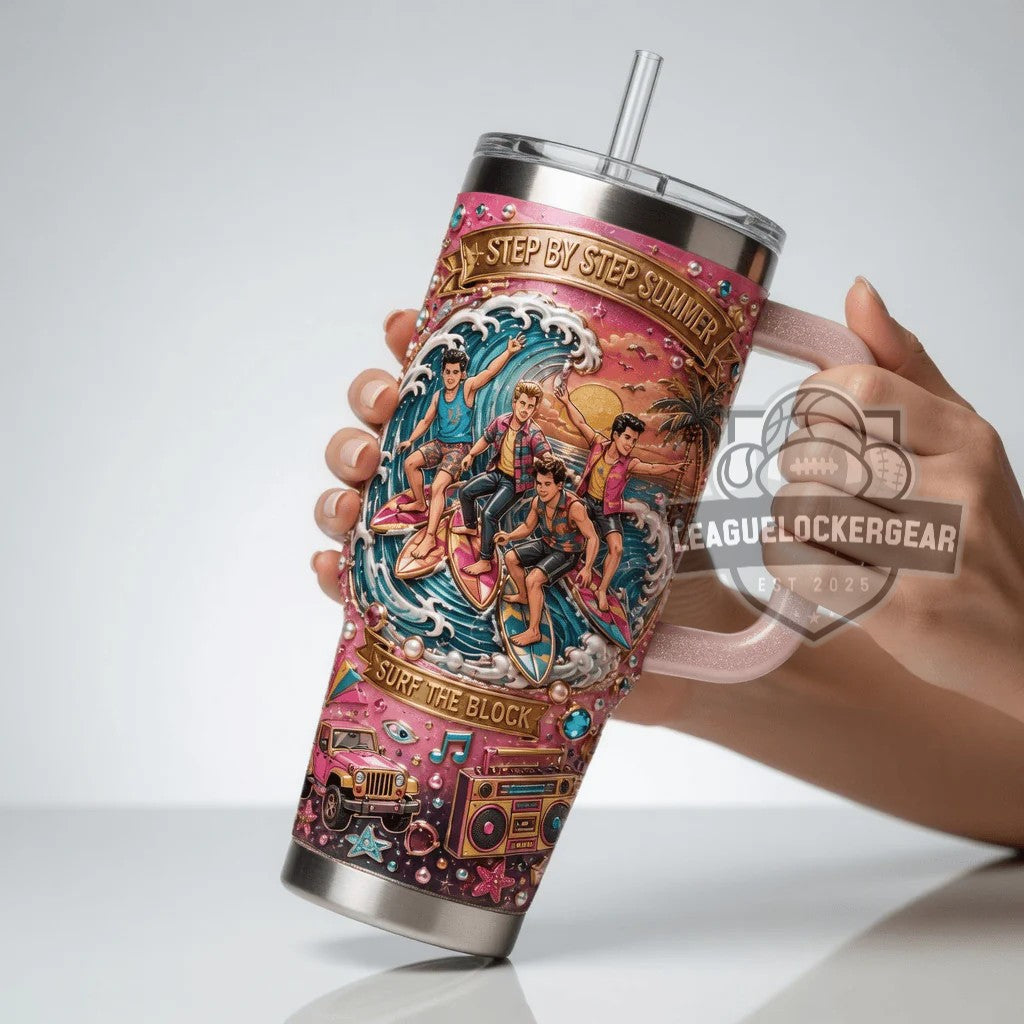 New Kids On The Block Summer Vacation Tumbler