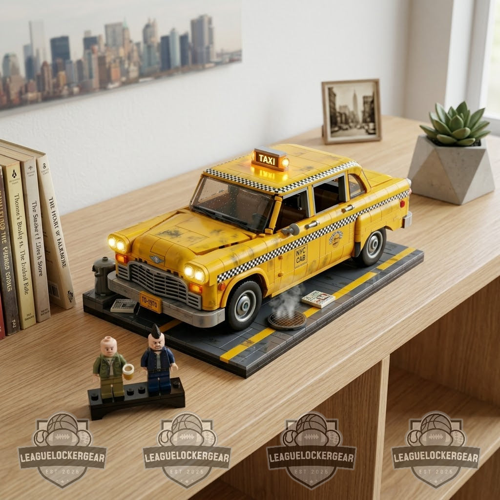 Taxi Driver 50th Anniversary Building Brick Set