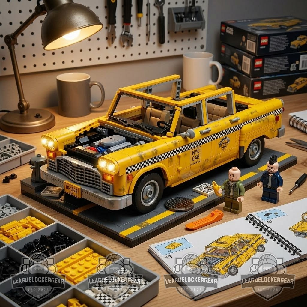 Taxi Driver 50th Anniversary Building Brick Set