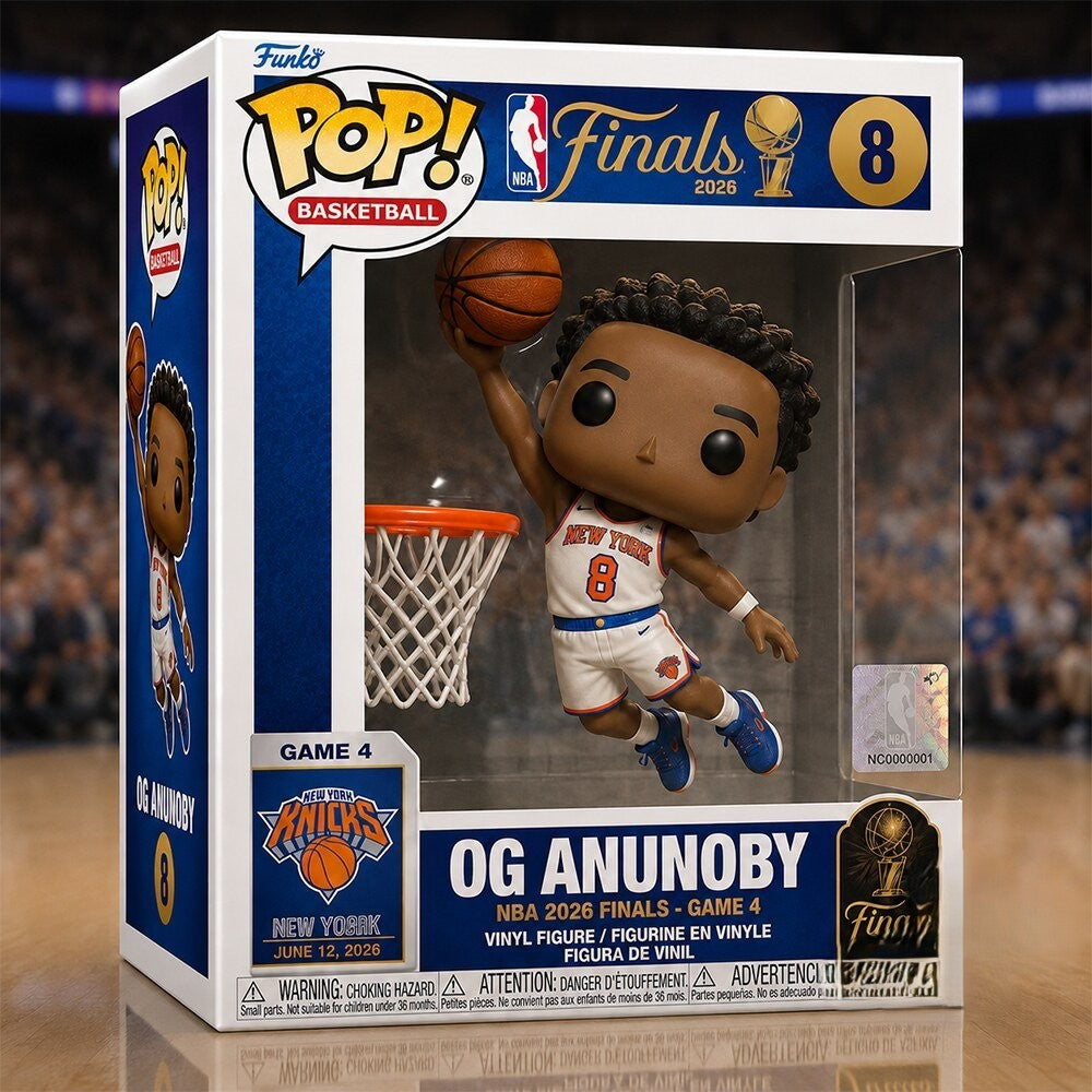 Knicks OG Anunoby NBA 2026 Finals Game 4 Funko Pop