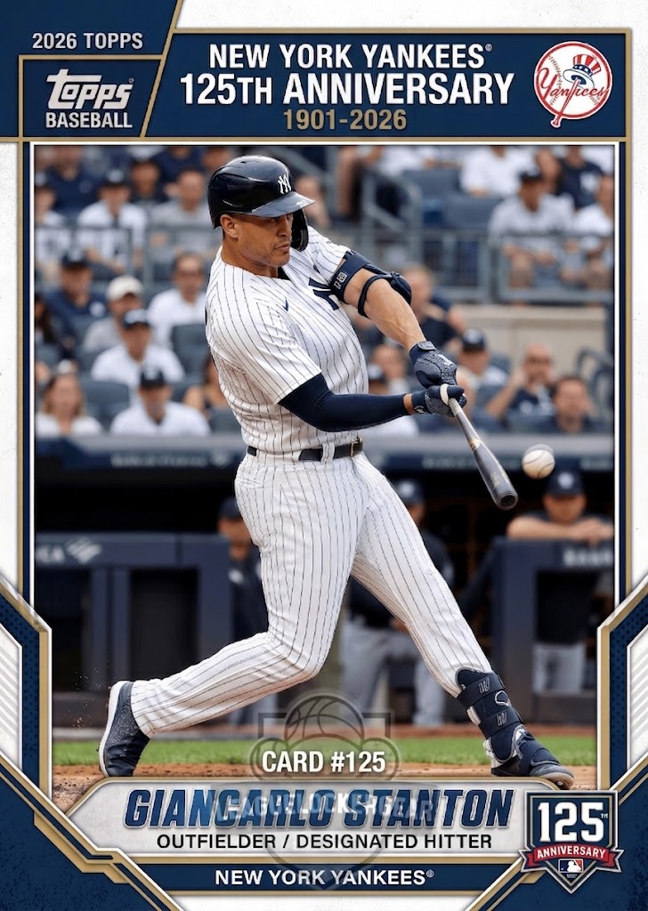 New York Yankees 125th Anniversary Hobby Box