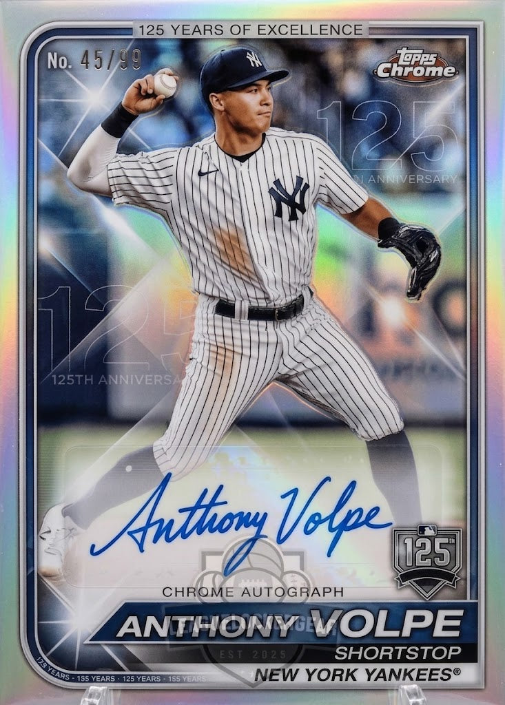 New York Yankees 125th Anniversary Hobby Box