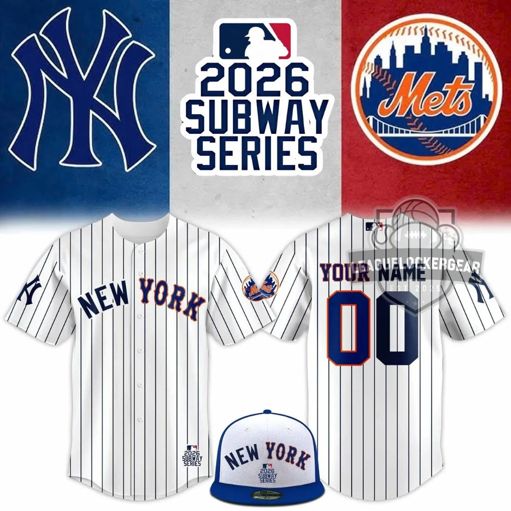 2026 MLB Subway Series Yankees x Mets Jersey