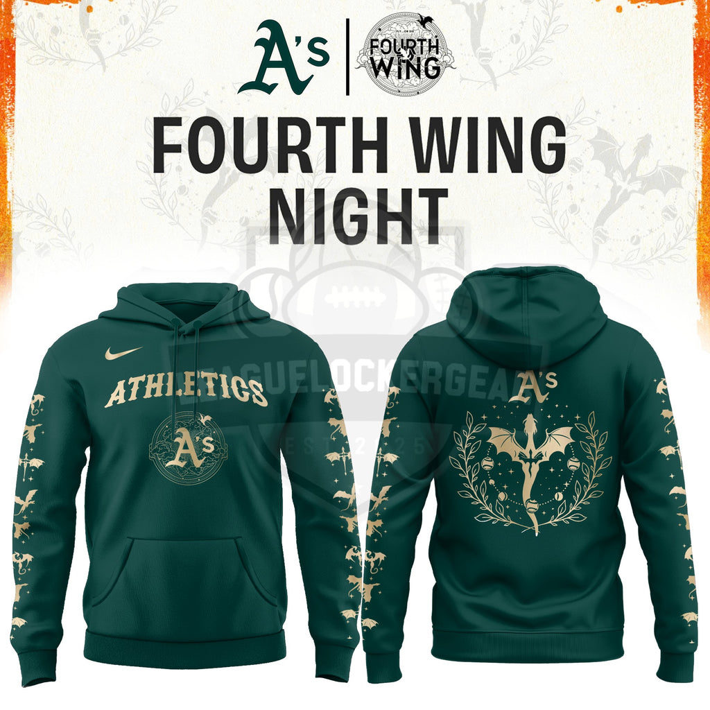 Oakland Athletics Fourth Wing Night Hoodie