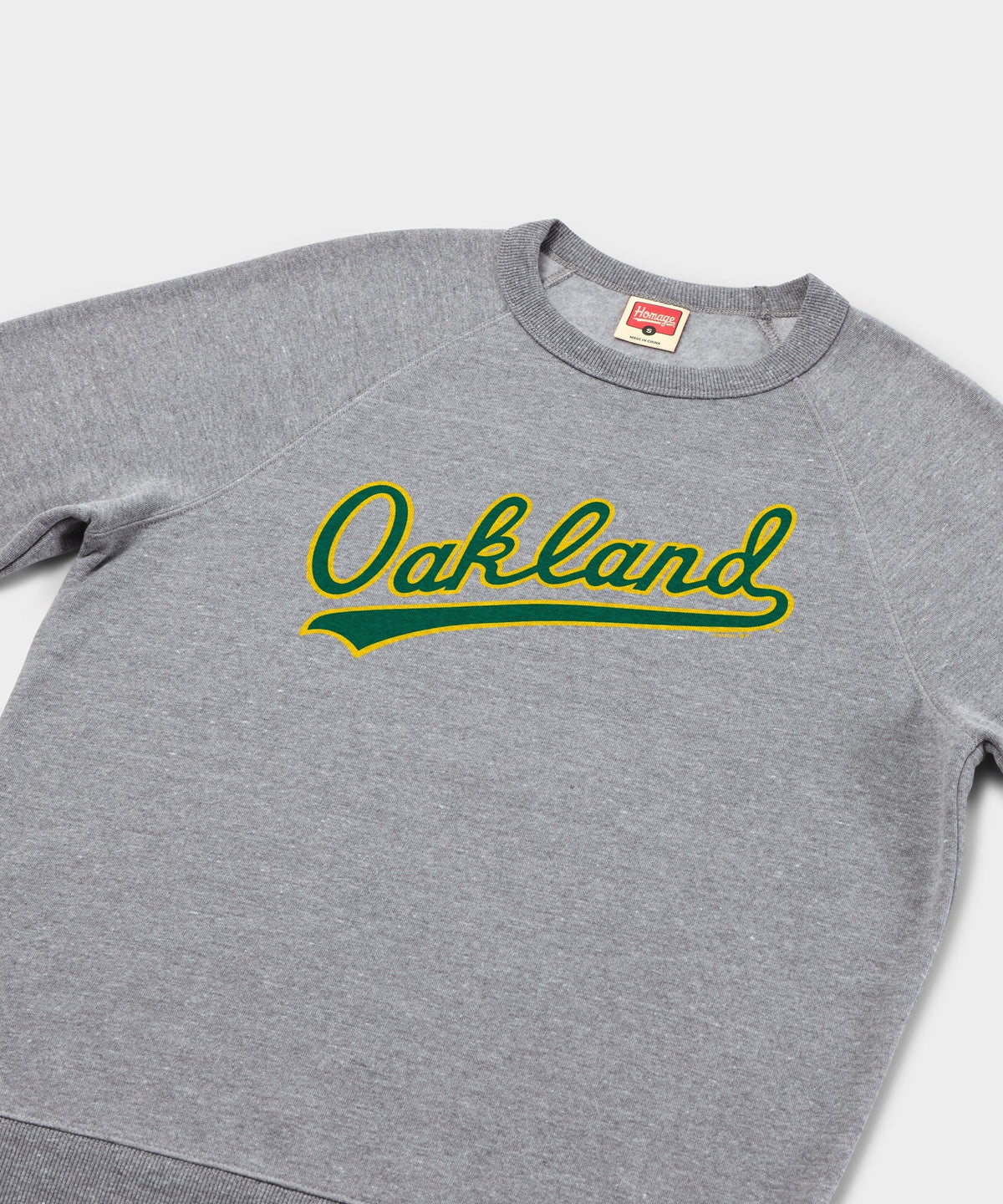 Oakland Athletics Jersey Logo '87 Crewneck