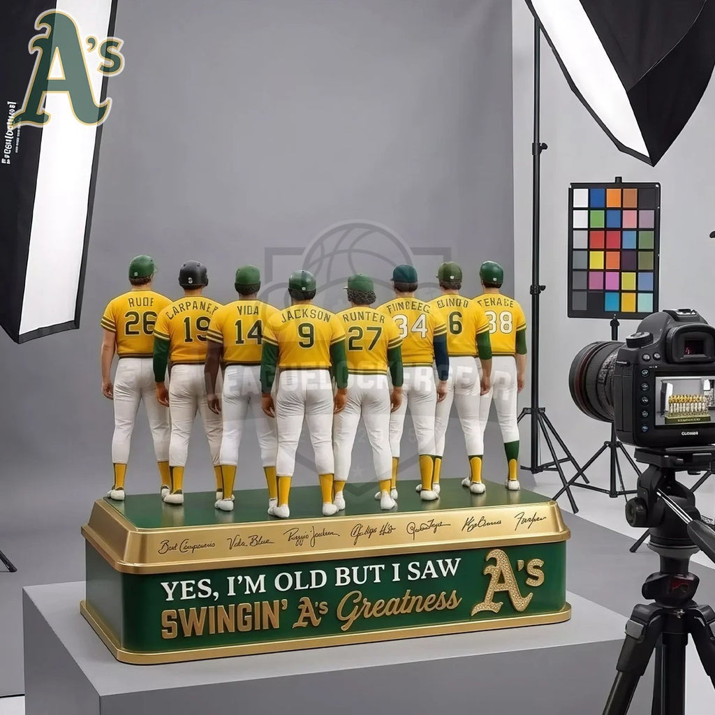 Oakland Athletics Yes I’m Old But I Saw Greatness Acrylic Plaque