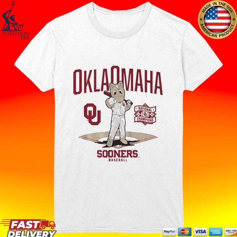 Oklahoma Baseball 2026 Ncaa Champions Diamond T-shirt