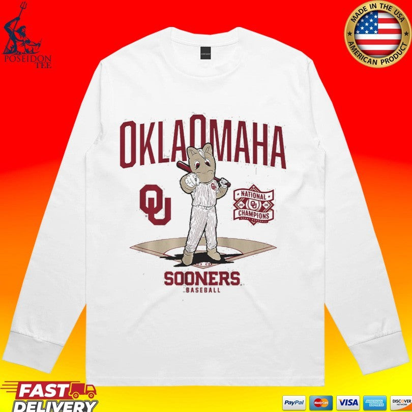 Oklahoma Baseball 2026 Ncaa Champions Diamond T-shirt