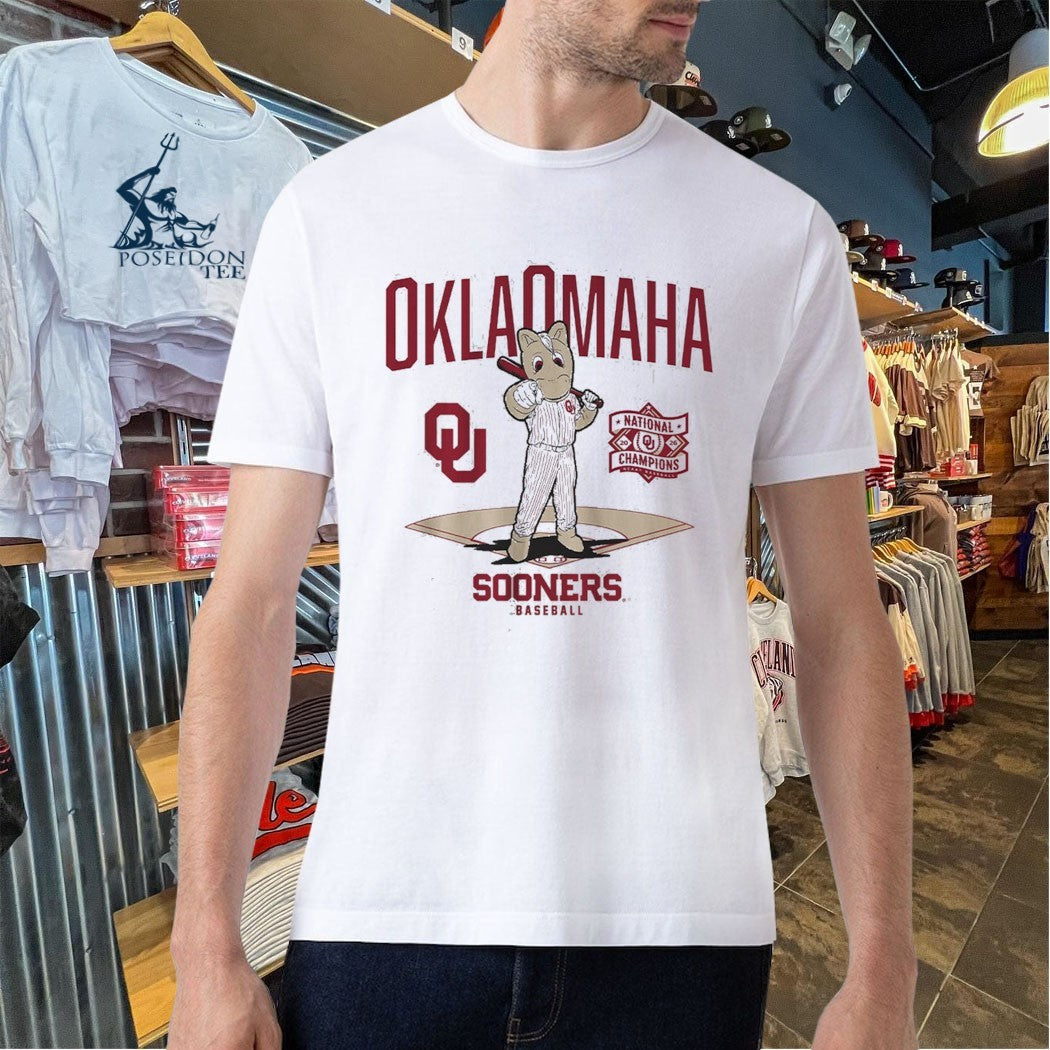 Oklahoma Baseball 2026 Ncaa Champions Diamond T-shirt